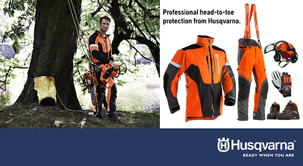 Professional head-to-toe protection from Husqvarna